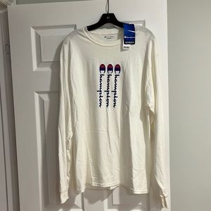 Authentic Champion Long sleeve tee size L